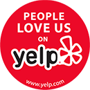 People love us on Yelp!